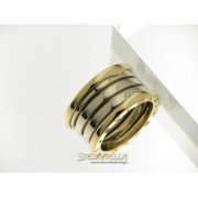 Bulgari B01 Ring Bi-tone ref. AN851956 misura 12 / 52 nuovo